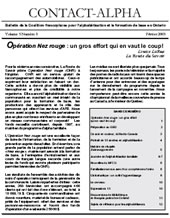 Contact-Alpha - F&eacute;vrier 2003