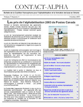 Contact-Alpha - Octobre 2003